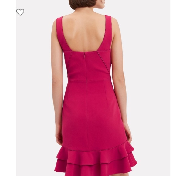 Jonathan Simkhai ruffle hem bustier dress - Picture 3 of 8